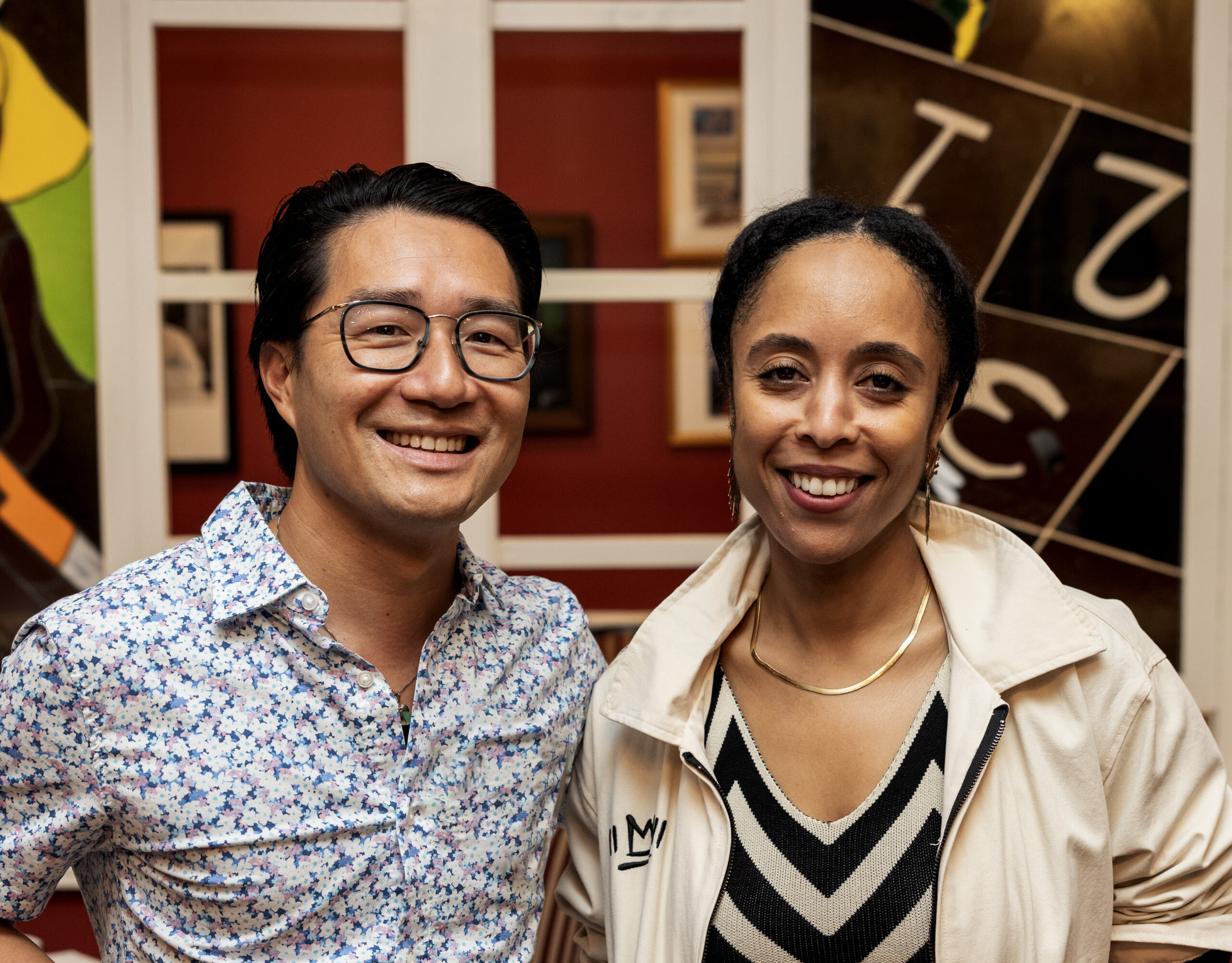 Daniel Lau and Tynesha McHarris